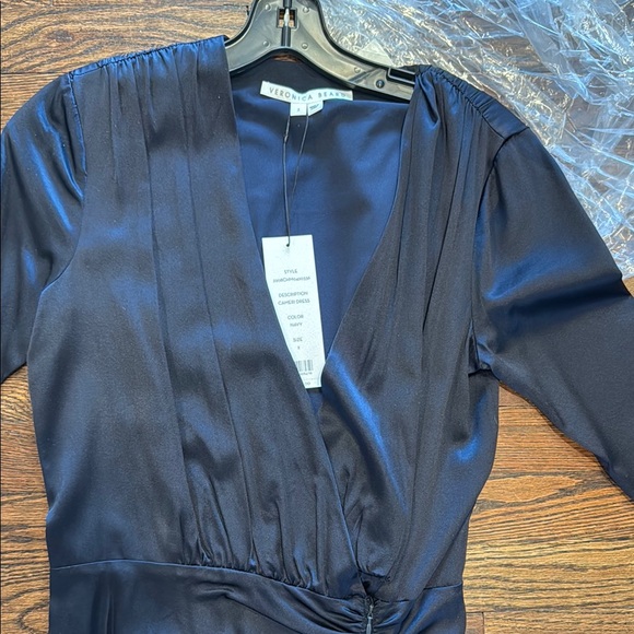 Veronica Beard Cameri Navy Cameri Dress - Picture 5 of 6